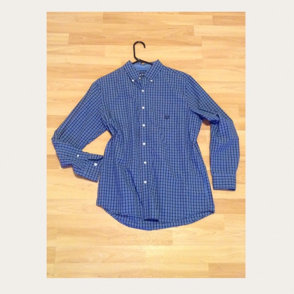 Chaps Other - Chaps Plaid Long Sleeve Button Down Size M